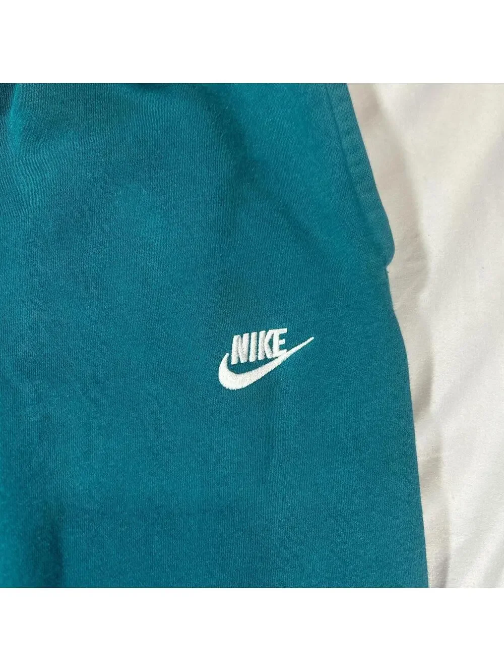 Nike Men's Green and Blue Joggers-tracksuit